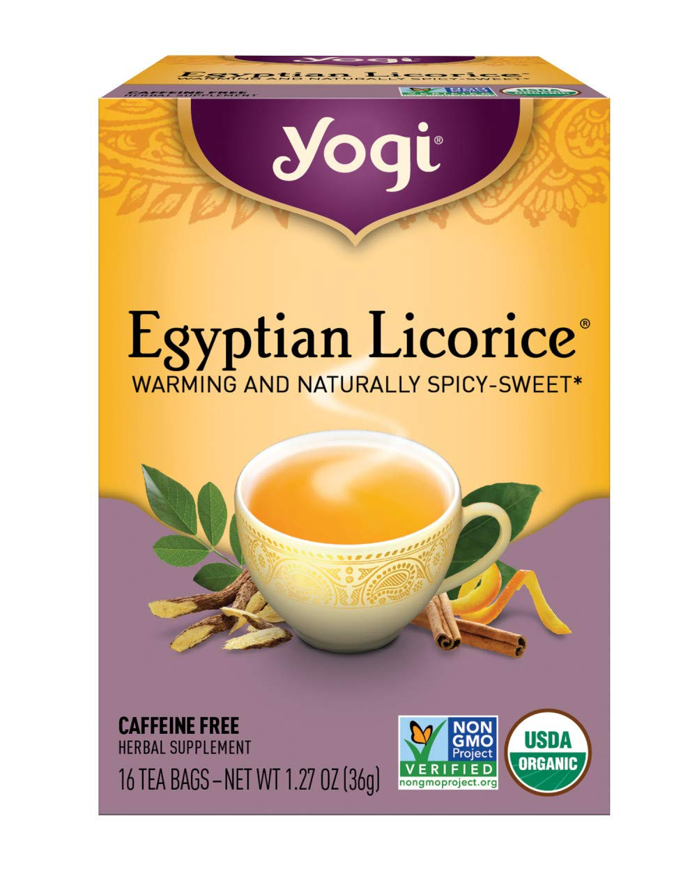 Tea, Egyptian Licorice, 16 Count