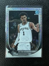 Victor Wembanyama 2025-2026 Topps Bowman Chrome Mojo Refractor Spurs