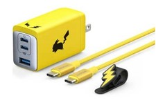 Japan Limited NEW Anker Pokemon Pikachu Model 65W USB C rapid charger