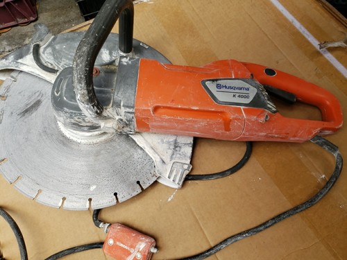 Husqvarna K4000 Hand Held Electric Concrete Masonry Saw - Picture 10 of 10