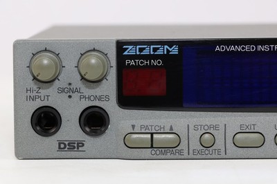 Repaired Zoom 9030 Advanced Instrument Effects Processor W/Adapter