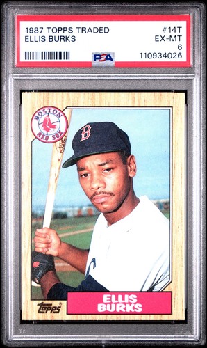 1987 Ellis Burks #14T