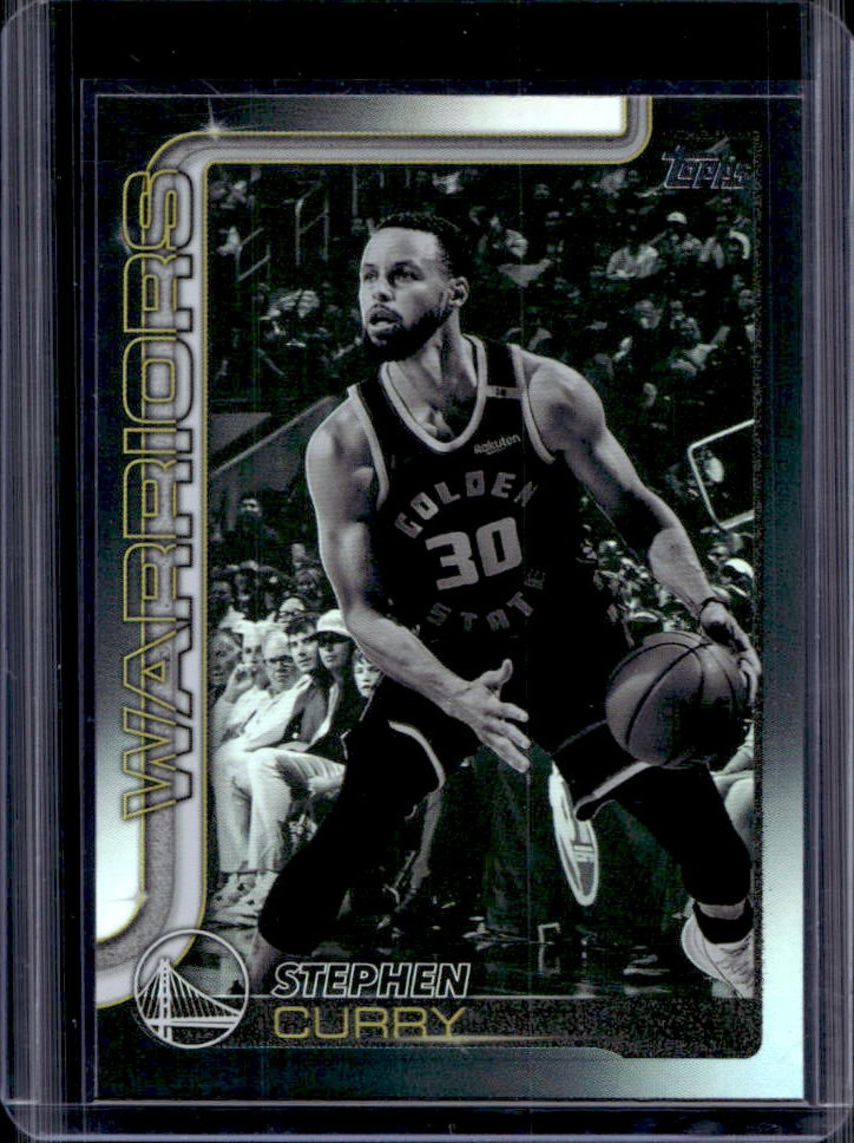 2025-26 Topps Stephen Curry Blackout Variation #135 Warriors