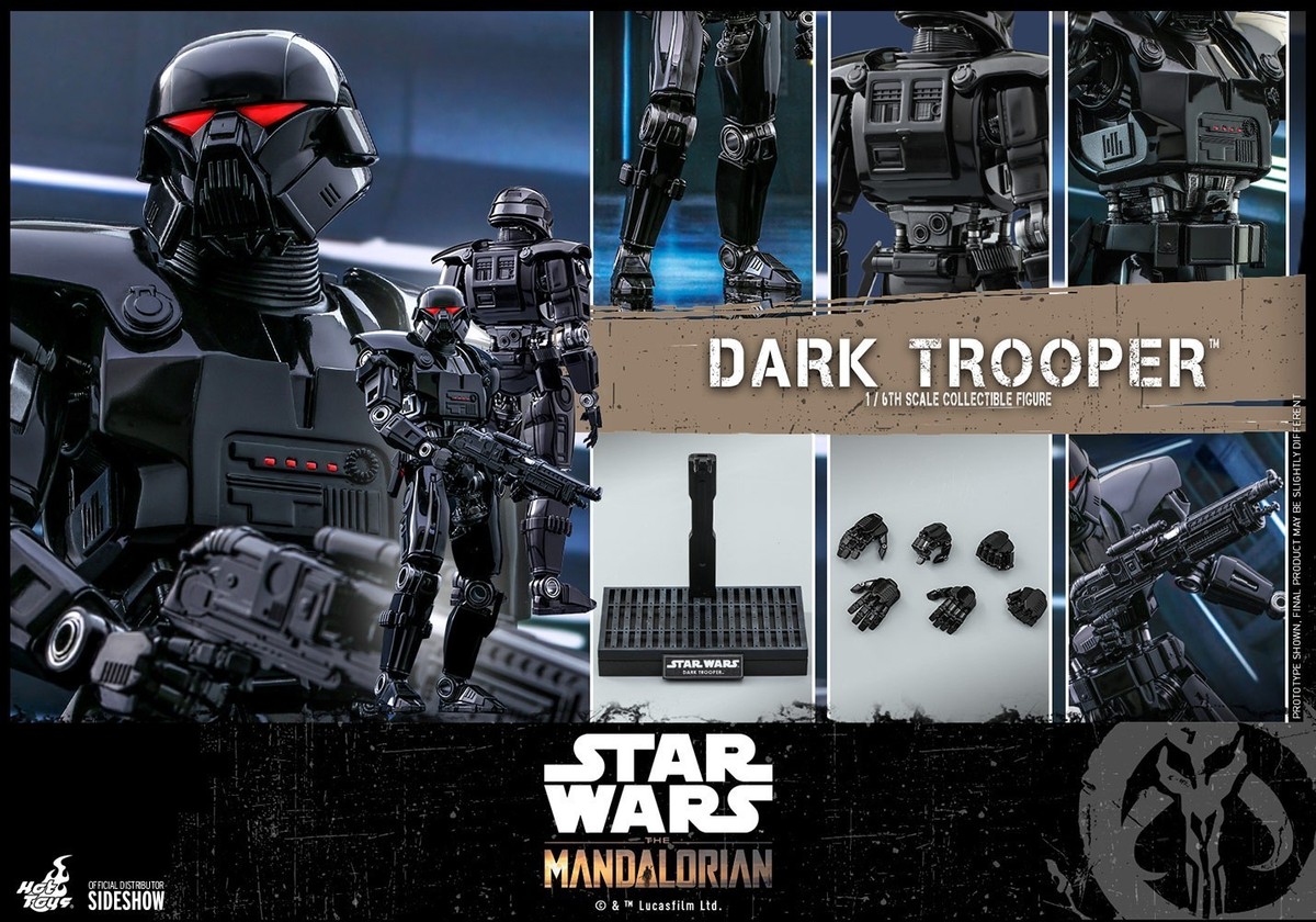 ホットトイズ ダークトルーパー　スターウォーズフィギュア TMS032 Hot Toys Star Wars Dark Trooper 1:6 Scale The Mandalorian Sideshow