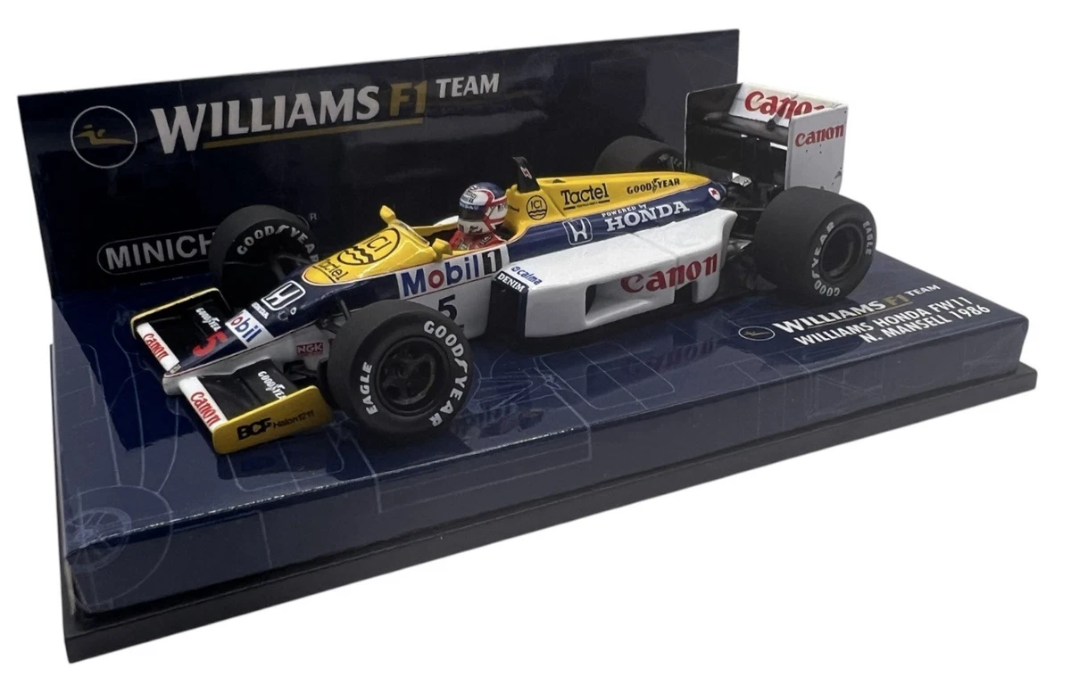 MINICHAMPS Williams Diecast Formula 1 Cars 1986 Vehicle Year for
