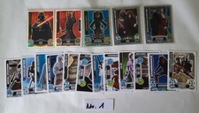 Star Wars - Topps Force Attax - Trading Cards - versch. Serien - 50 Karten