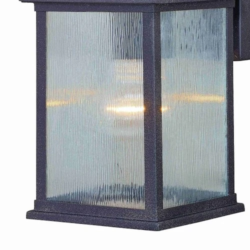 VAXCEL T0473 Cambridge 1 Light Dusk to Dawn Bronze Outdoor Wall Lantern Clear - Picture 3 of 7