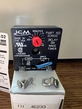 ICM Controls ICM102 Delay On Make Timer Adjustable Time Delay .03-10 Minutes NEW