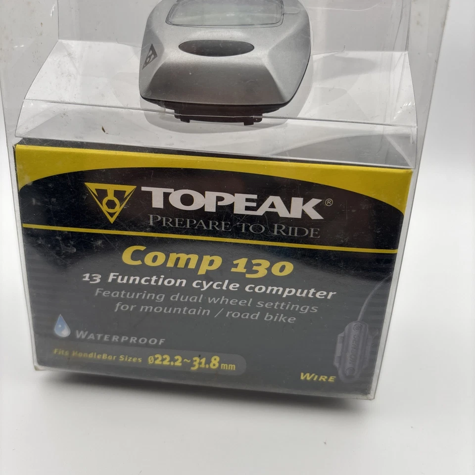 NOS TOPEAK COMP 130 WIRELESS COMPUTER W/ WIRE - Image 2 of 4
