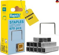 Rapid 5000556 Tackerklammern Typ 53F, 8Mm Klammern, 970 Stk.,