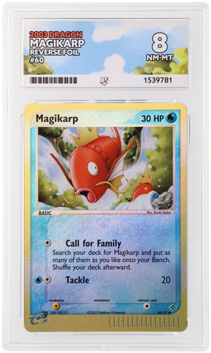 Magikarp graded ACE 8 for sale on eBay