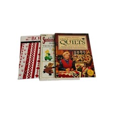 Quilting Book Lot Quilt Patterns  Ideas Sewing