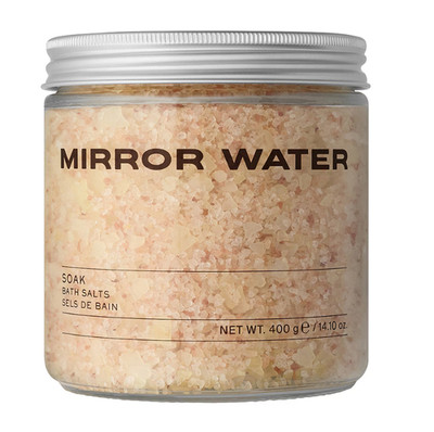 Mirror Water Soak Bath Salts 400g, NEW IN BOX 14.1oz