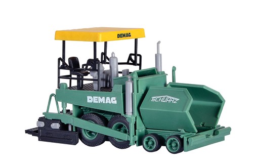 Pabricadora de techo de carretera Kibri H0 11658 DEMAG DF120P SchwarzBau | Zustand: Neu