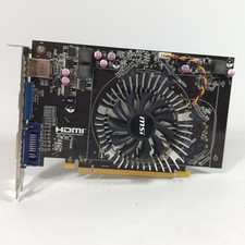 MSI AMD Radeon HD 6670 2GB PCIE 4x Graphics Card FRESH PASTE TESTED R6670-MD2GD3