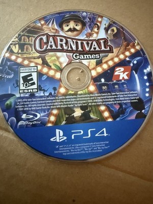 Carnival Games (Sony PlayStation 4, 2018) DISC ONLY NO TRACKING (#1980)