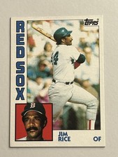 1984 Topps #550 Jim Rice MLB Boston Red Sox