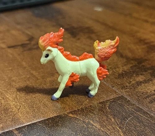 TOMY Pokemon PONYTA 2" Mini Figure Nintendo CGTSJ Vintage Toy Collectible