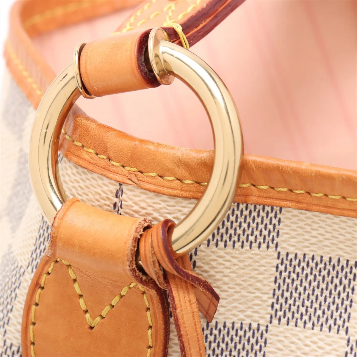 Louis Vuitton Damier Azure Delightful PM N41606 white x brown thumbnail 11