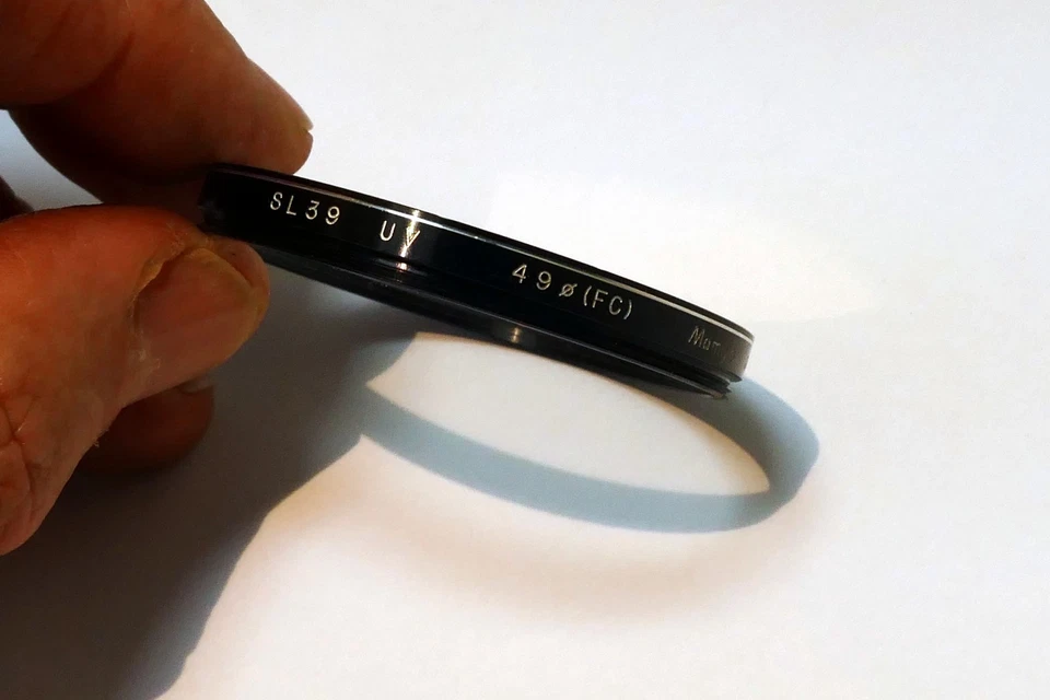 Mamiya SL39 49mm UV Lens Filter for Sekor 5cm - OEM Genuine - Image 4 of 4