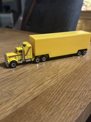Matchbox Convoy Cabover Trailer gelb ohne OVP