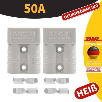 Batteriestecker mit Kupplung Steckverbindung 50A/175A 600V für Anderson Satz