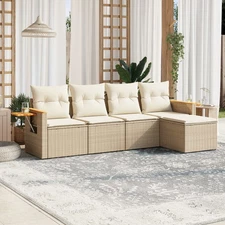 Garden Sofa Set Beige