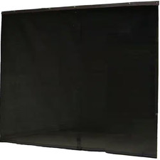108 In. X 84 In. Black Roll-Up Garage Instant Screen Door