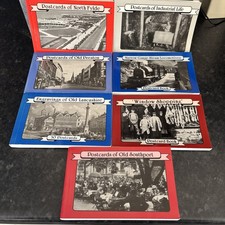 Bundle Of Postcard Books Vintage Postcards  By Nostalgia Ink