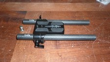 SMALLRIG Camera Base Plate Kit with 15mm LWS Rod Rail Clamp Carbon Fiber R5 R6