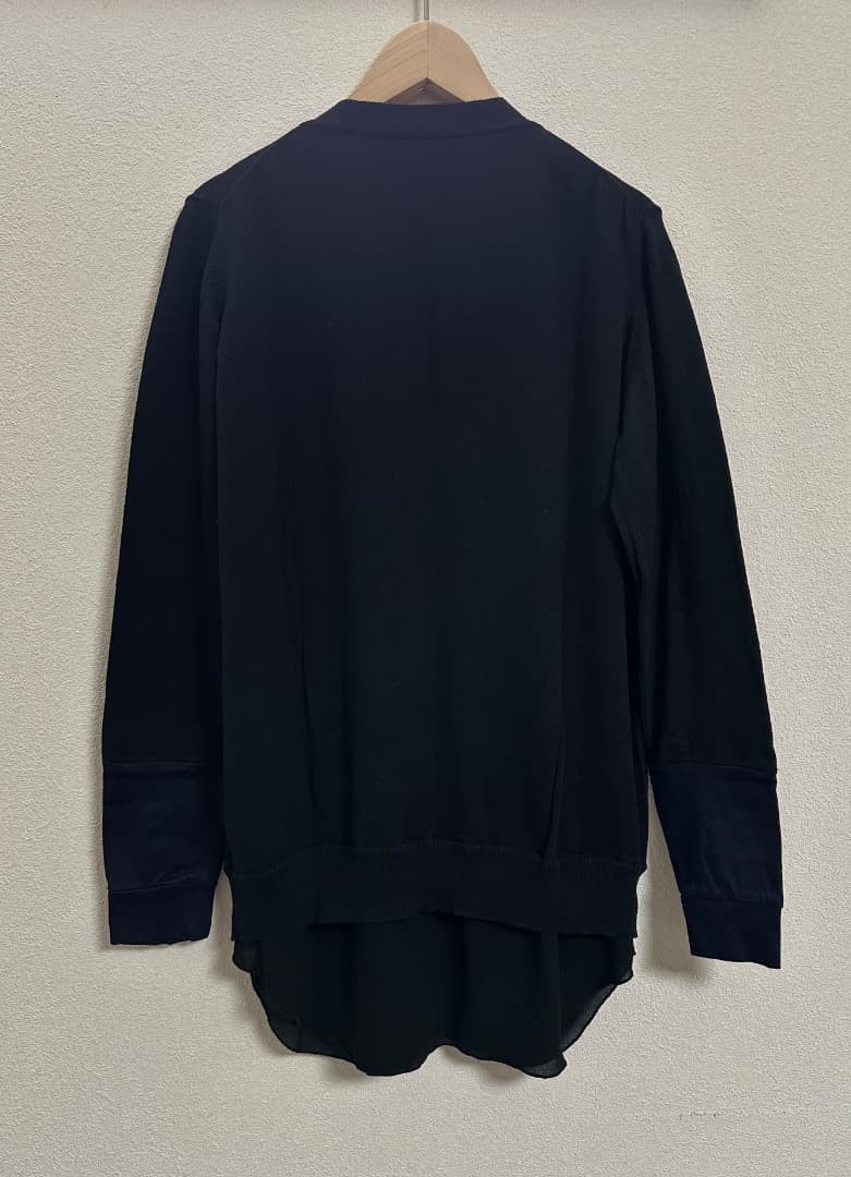 UNDERCOVER Cotton Polyester Docking Layered Cardi… - image 4