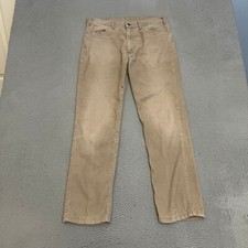 Vintage Levis Pants Mens Beige Corduroy READ 