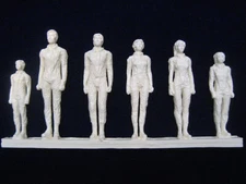 Lost In Space - Freezing Tube Figure Set for Moebius 1/35th Scale Jupiter 2 Kit