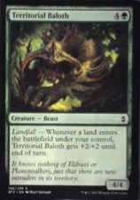 Territorial Baloth - Battle for Zendikar: #196, Magic: The Gathering Nm R148