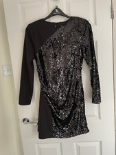 Zara Sequin Bodycon Dress