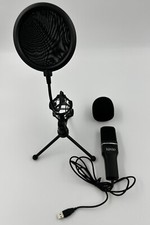 XIIVIO USB Microphone Computer Microphone PC Gaming Mic Tripod Filter Vlogg