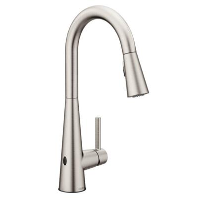 Moen 7864EWSRS Sleek MotionSense Wave Single Handle Pull Down Touchless Kitchen