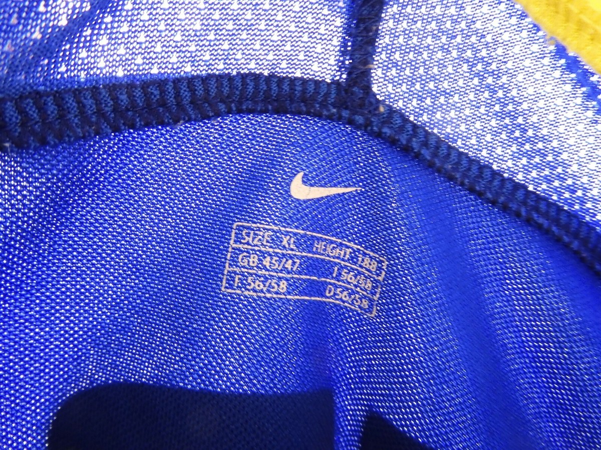 Rare 2003 Boca Juniors Nike Drifit Jersey Blue XL | eBay