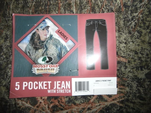 Mossy Oak Brush 5 Pocket Camo Jeans 