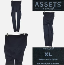 SPANX Womens XL (28 in Waist) Black Seamless High Waist Shaping Bottoms, 20340R