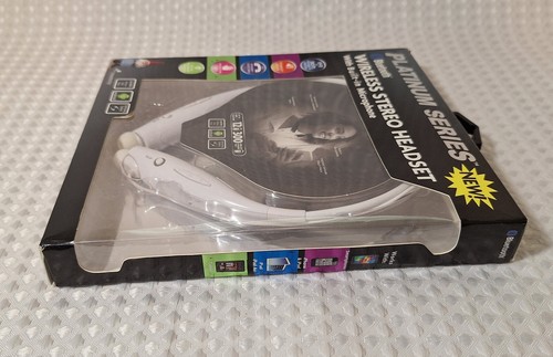 Travelocity Platinum Series Wireless Bluetooth Stereo Headset w/Microphone White - 第 7/8 張圖片