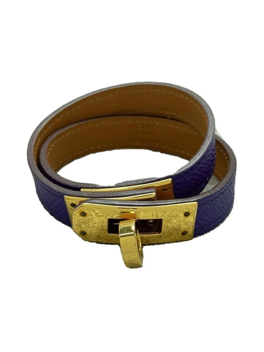 HERMÈS BRACCIALE HERMES DONNA PELLE BLU KERRY DE BLU TOURS