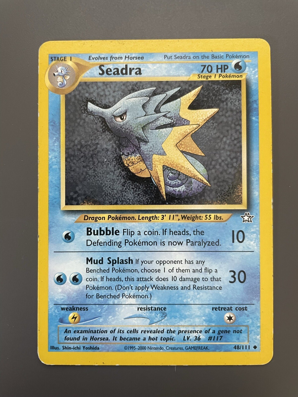Seadra 48/111 Neo Genesis TCG Pokemon