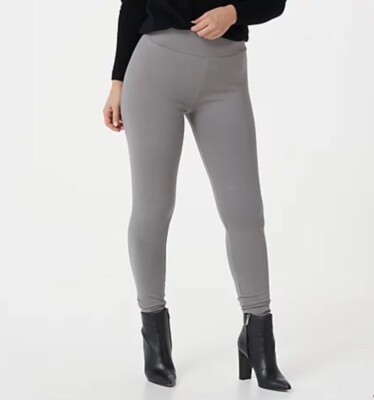 LOGO Layers by Lori Goldstein Regular Knit Pull-On Leggings