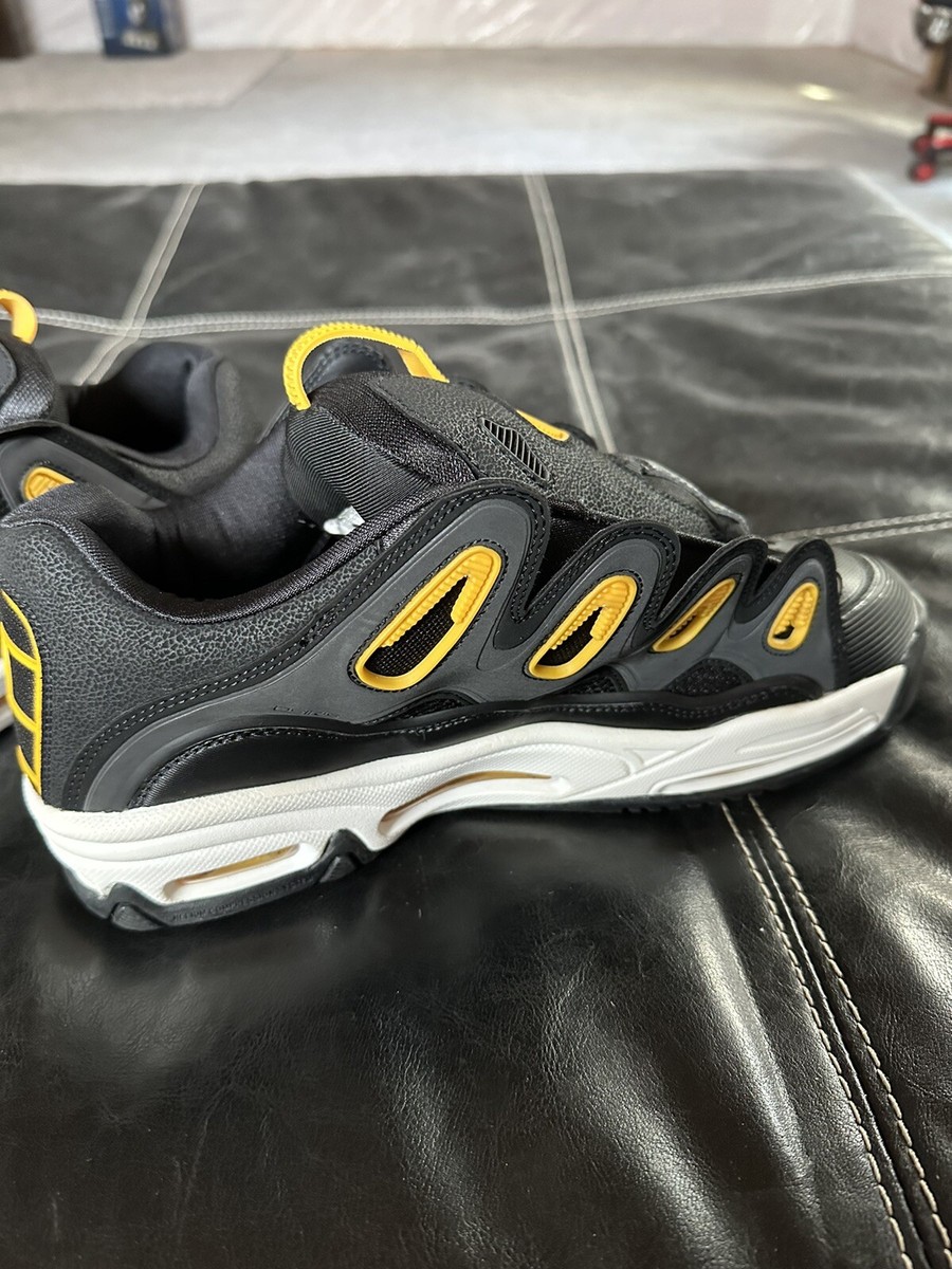 Osiris D3 2001 Shoes Black, Yellow, White Size: 12 Men New No Box