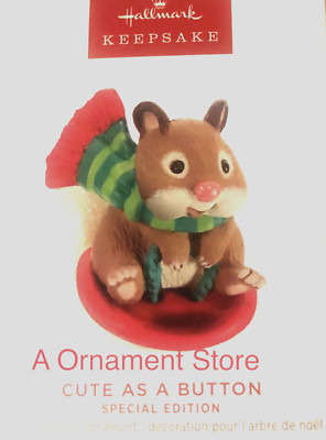 2023 Hallmark CUTE AS A BUTTON Limited SPECIAL EDITION Ornament NEW | eBay