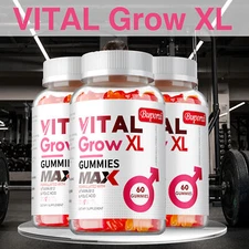 Vital Grow XL Male Gummies - Enhances Energy and Endurance, Muscle Recovery
