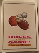 Rules of the Game Replacement Pieces - 144 Trivia Cards. Golf, Baseball Plus 2