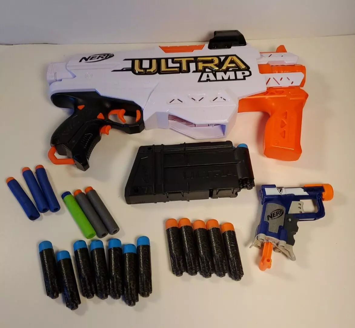 Nerf Ultra Amp Motorized Blaster, Kids Toy for Boys and Girls with