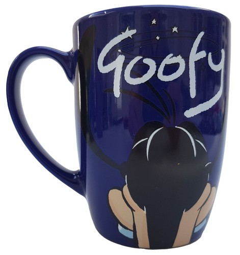 Disney Store Goofy Gawrsh! Taza Taza Personaje Retrato Cabeza Cara Azul Oscuro Azul Marino - Imagen 3 de 9